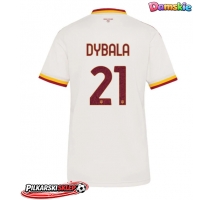 AS Roma Paulo Dybala #21 Koszulka Wyjazdowa damskie 2026-27 Krótki Rękaw
