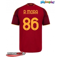AS Roma Rodrigo Mora #86 Koszulka Podstawowa 2026-27 Krótki Rękaw
