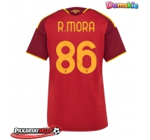 AS Roma Rodrigo Mora #86 Koszulka Podstawowa damskie 2026-27 Krótki Rękaw