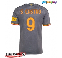 AS Roma Santiago Castro #9 Koszulka Trzecia 2026-27 Krótki Rękaw