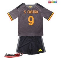 AS Roma Santiago Castro #9 Koszulka Trzecia dzieci 2026-27 Krótki Rękaw (+ krótkie spodenki)