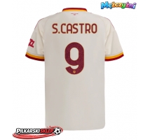 AS Roma Santiago Castro #9 Koszulka Wyjazdowa 2026-27 Krótki Rękaw
