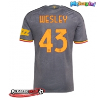 AS Roma Wesley Franca #43 Koszulka Trzecia 2026-27 Krótki Rękaw