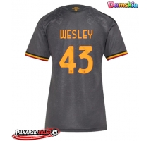 AS Roma Wesley Franca #43 Koszulka Trzecia damskie 2026-27 Krótki Rękaw