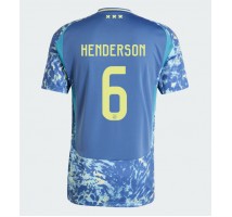 Ajax Jordan Henderson #6 Koszulka Wyjazdowa 2024-25 Krótki Rękaw
