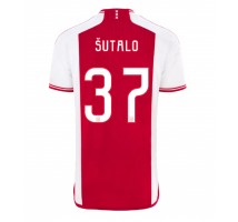 Ajax Josip Sutalo #37 Koszulka Podstawowa 2023-24 Krótki Rękaw