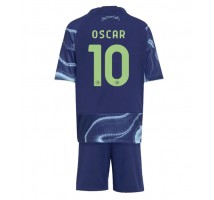 Ajax Oscar Gloukh #10 Koszulka Wyjazdowa dzieci 2025-26 Krótki Rękaw (+ krótkie spodenki)