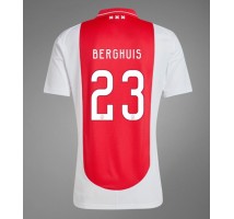 Ajax Steven Berghuis #23 Koszulka Podstawowa 2024-25 Krótki Rękaw