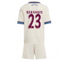 Ajax Steven Berghuis #23 Koszulka Trzecia dzieci 2025-26 Krótki Rękaw (+ krótkie spodenki)