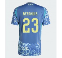 Ajax Steven Berghuis #23 Koszulka Wyjazdowa 2024-25 Krótki Rękaw