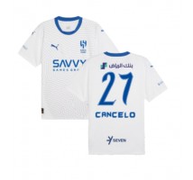 Al-Hilal Joao Cancelo #27 Koszulka Wyjazdowa 2024-25 Krótki Rękaw