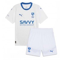 Al-Hilal Koszulka Wyjazdowa dzieci 2024-25 Krótki Rękaw (+ krótkie spodenki)