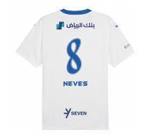 Al-Hilal Ruben Neves #8 Koszulka Wyjazdowa 2024-25 Krótki Rękaw