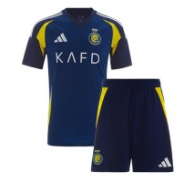 Al-Nassr Koszulka Wyjazdowa dzieci 2024-25 Krótki Rękaw (+ krótkie spodenki)