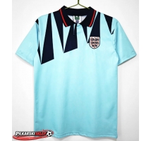 Anglia 1992 Koszulka Retro Trzecia Krótki Rękaw