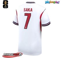 Anglia Bukayo Saka #7 Koszulka Podstawowa MŚ 2026 Krótki Rękaw