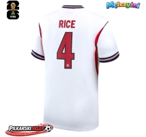 Anglia Declan Rice #4 Koszulka Podstawowa MŚ 2026 Krótki Rękaw