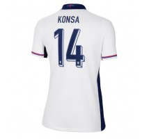 Anglia Ezri Konsa #14 Koszulka Podstawowa damskie ME 2024 Krótki Rękaw