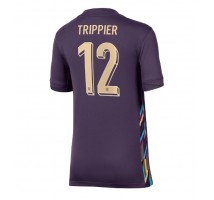 Anglia Kieran Trippier #12 Koszulka Wyjazdowa damskie ME 2024 Krótki Rękaw