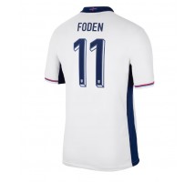 Anglia Phil Foden #11 Koszulka Podstawowa ME 2024 Krótki Rękaw