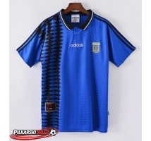Argentyna 1994 Koszulka Retro Wyjazdowa Krótki Rękaw