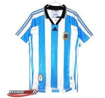 Argentyna 1998-1999 Koszulka Retro Podstawowa Krótki Rękaw