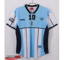 Argentyna 2001 Koszulka Retro Podstawowa Krótki Rękaw