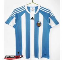 Argentyna 2010 Koszulka Retro Podstawowa Krótki Rękaw