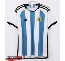 Argentyna 2022 Koszulka Retro Podstawowa Krótki Rękaw