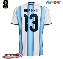 Argentyna Cristian Romero #13 Koszulka Podstawowa MŚ 2026 Krótki Rękaw