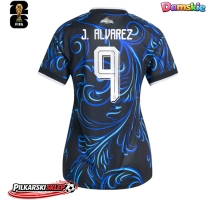 Argentyna Julian Alvarez #9 Koszulka Wyjazdowa damskie MŚ 2026 Krótki Rękaw