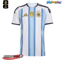 Argentyna Koszulka Podstawowa MŚ 2026 Krótki Rękaw