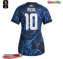 Argentyna Lionel Messi #10 Koszulka Wyjazdowa damskie MŚ 2026 Krótki Rękaw