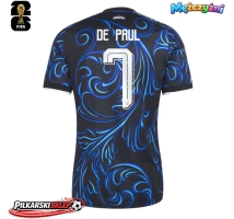 Argentyna Rodrigo De Paul #7 Koszulka Wyjazdowa MŚ 2026 Krótki Rękaw