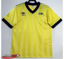 Arsenal 1983-1986 Koszulka Retro Wyjazdowa Krótki Rękaw