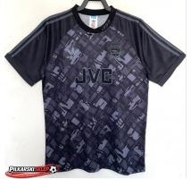 Arsenal 1990-1992 Koszulka Retro Wyjazdowa Krótki Rękaw