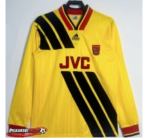 Arsenal 1993-1994 Koszulka Retro Wyjazdowa Długi Rękaw