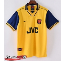 Arsenal 1996-1997 Koszulka Retro Wyjazdowa Krótki Rękaw