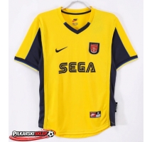 Arsenal 2000-2001 Koszulka Retro Wyjazdowa Krótki Rękaw