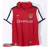 Arsenal 2001-2002 Koszulka Retro Podstawowa Krótki Rękaw