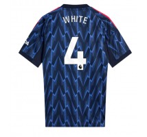 Arsenal Ben White #4 Koszulka Wyjazdowa 2025-26 Krótki Rękaw