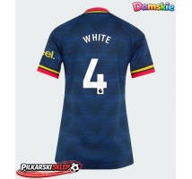 Arsenal Ben White #4 Koszulka Wyjazdowa damskie 2026-27 Krótki Rękaw
