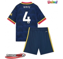 Arsenal Ben White #4 Koszulka Wyjazdowa dzieci 2026-27 Krótki Rękaw (+ krótkie spodenki)