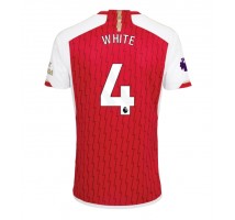 Arsenal Benjamin White #4 Koszulka Podstawowa 2023-24 Krótki Rękaw
