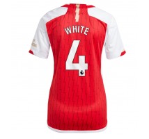 Arsenal Benjamin White #4 Koszulka Podstawowa damskie 2023-24 Krótki Rękaw