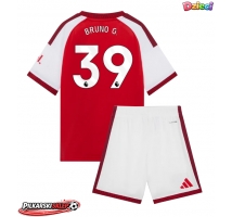 Arsenal Bruno Guimaraes #39 Koszulka Podstawowa dzieci 2026-27 Krótki Rękaw (+ krótkie spodenki)