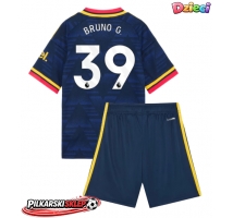 Arsenal Bruno Guimaraes #39 Koszulka Wyjazdowa dzieci 2026-27 Krótki Rękaw (+ krótkie spodenki)