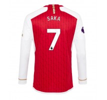 Arsenal Bukayo Saka #7 Koszulka Podstawowa 2023-24 Długi Rękaw