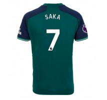 Arsenal Bukayo Saka #7 Koszulka Trzecia 2023-24 Krótki Rękaw