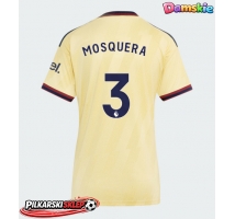 Arsenal Cristhian Mosquera #3 Koszulka Trzecia damskie 2026-27 Krótki Rękaw